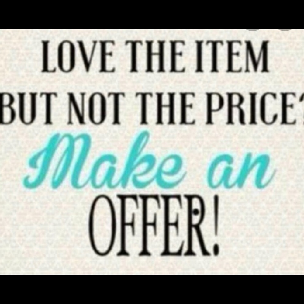 Make an offer.
